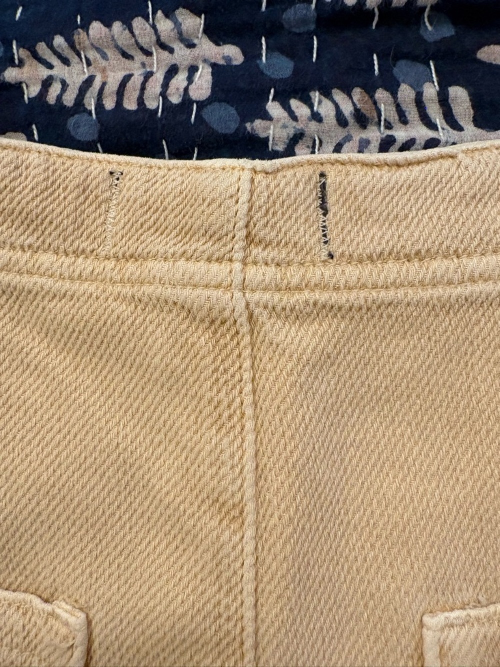 We The Free Osaka Mid rise Barrel Corduroy Pants in Tan - Picture 12 of 12